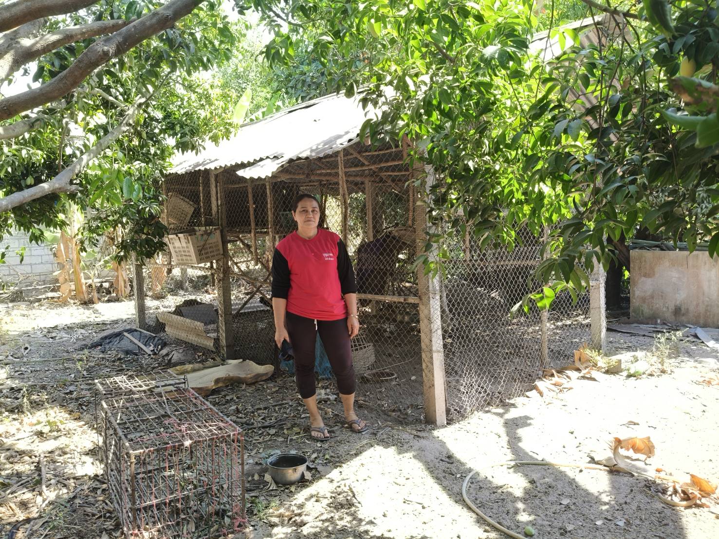 สพอ.เนินมะปราง ร่วมติดตามสนับสนุนการดำเนินโครงการการสร้างความมั่นคงทางอาหาร