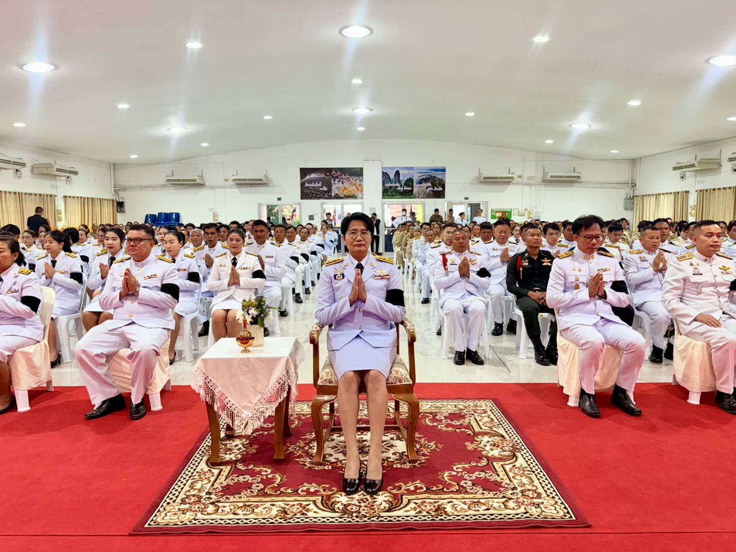 สพอ.เนินมะปราง ร่วมกิจกรรมเฉลิมพระเกียรติ เนื่องในโอกาสพระราชพิธีมหามงคลเฉลิมพระชนมพรรษา ๔ รอบ สมเด็จพระนางเจ้าสุทิดา พัชรสุธาพิมลลักษณ พระบรมราชินี ๓ มิถุนายน ๒๕๖๙