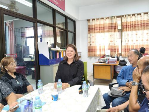 สพอ.เนินมะปราง ดำเนินการประชุมจัดตั้งชมรมผู้นำอาสาพัฒนาชุมชน (ผู้นำ อช.) ระดับอำเภอ ครั้งที่ 1/2569